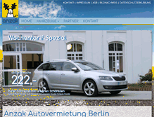 Tablet Screenshot of anzak.de